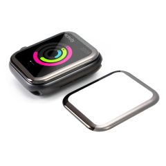Захисне скло з рамкою для поклейки Blueo Type Gorilla High Molecule Shock Screen Protector Black для Apple Watch 9 | 8 | 7 (41мм)
