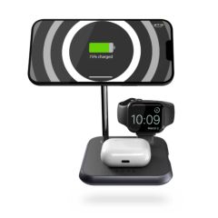 Бездротова зарядка Zens 4-in-1 Magnetic + Watch Wireless Charger (ZEDC20B/00)
