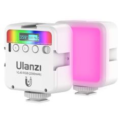 Світло для телефону Ulanzi VL49 RGB Video Lights White