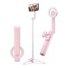 Штатив для селфі Spigen Selfie Stick Tripod S570W Misty Rose with MagSafe (AMP06403)