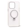 Чехол с кольцом CasePro Frosted Case MagSafe Ring Transparent для iPhone 13