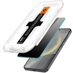 Захисне скло антишпигун Spigen Glass tR EZ Fit Privacy 2 Pack для Samsung Galaxy S24 (AGL07627)