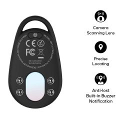 Трекер Momax Pinguard Find My Locator Tracker with Anti-Spy Camera Detector Black
