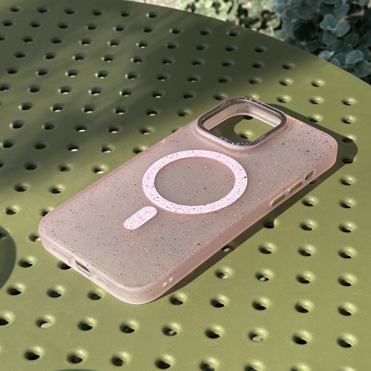 Чохол CasePro Grosh with MagSafe Pink для iPhone 13