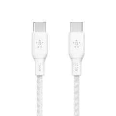 Кабель Belkin BoostCharge USB-C to USB-C Cable 2 метра 100W White (CAB014bt2MWH)