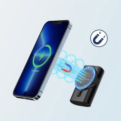 Повербанк з бездротовою зарядкою iWalk Link Me MagCharge 9000mAh Black (DBL10000M-BK)